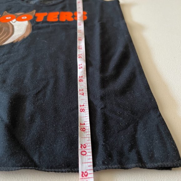 HOOTERS Juniors Size Small Uniform Tank Top in Black - NWOT - Picture 9 of 9